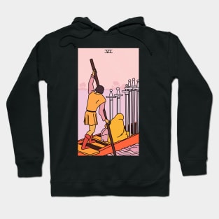 6 of Swords Hoodie